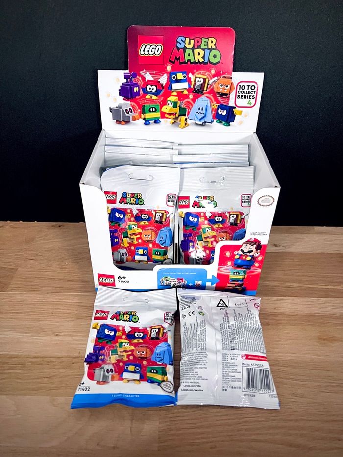 Boîte présentoir LEGO Super Mario Série 4 (71402) + 13 sachets neufs 2022 - photo numéro 2