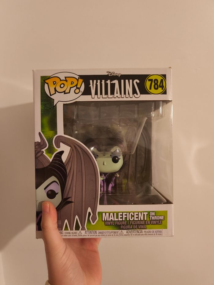 Funko pop figurine maléfique vilains maleficent 784 Disney