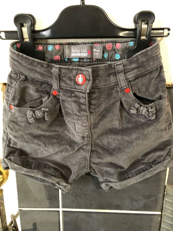 Short fille 18M
