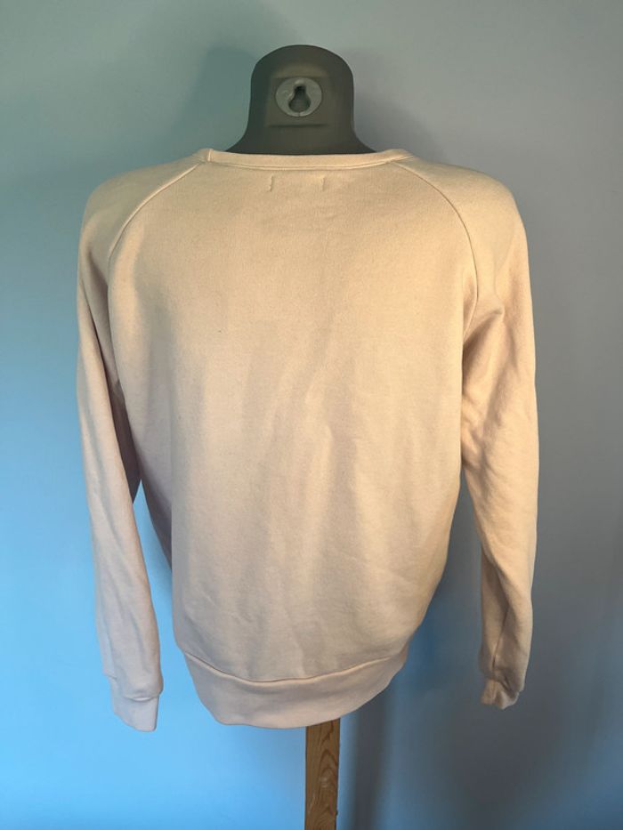 Pull rose très pâle col rond Petit Bateau taille M - photo numéro 5