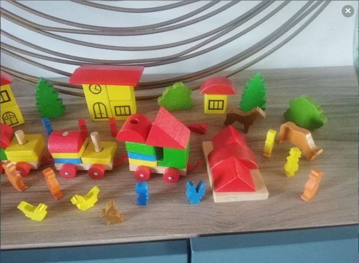 Lot jouets en bois Vintage - photo numéro 4