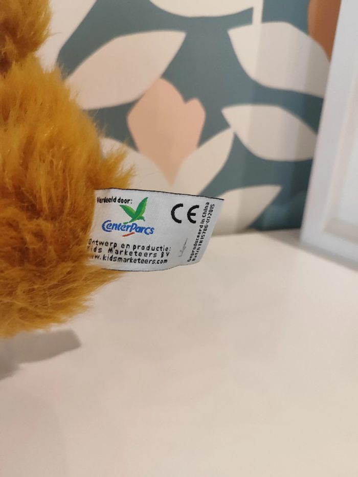 Peluche écureuil center parcs - photo numéro 5