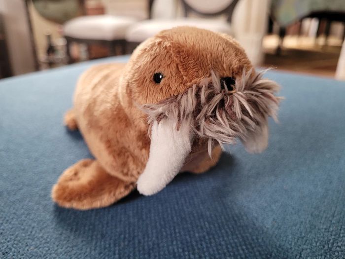 RARE Morse Steiff Peluche collection 20cm océan type Phoque Otarie baleine marron