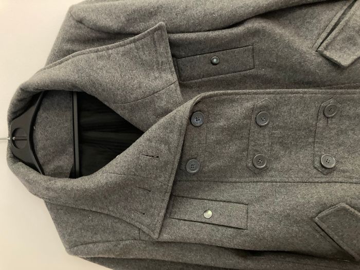 Manteau gris laine - photo numéro 3