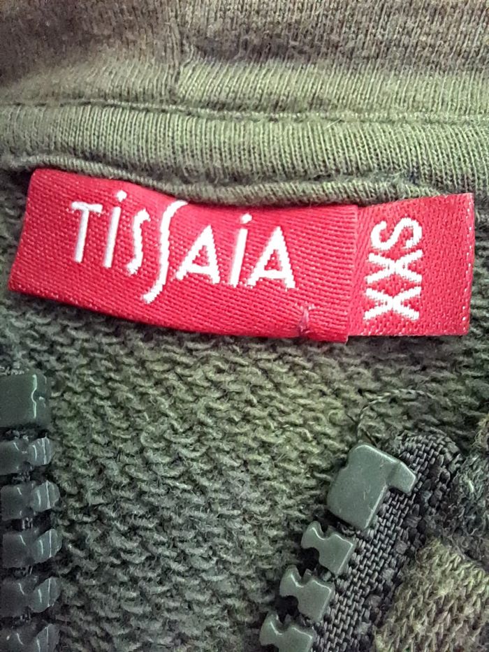 Veste à capuche bariolée XXS ou 12 ans - photo numéro 2