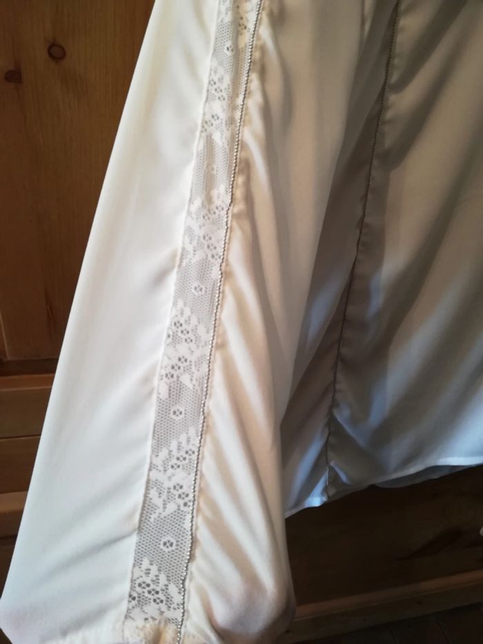 Blouse blanche manches 3/4 - photo numéro 2