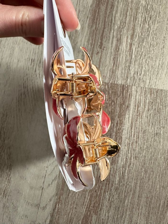 Lot 3 pinces fleur Stradivarius - photo numéro 4