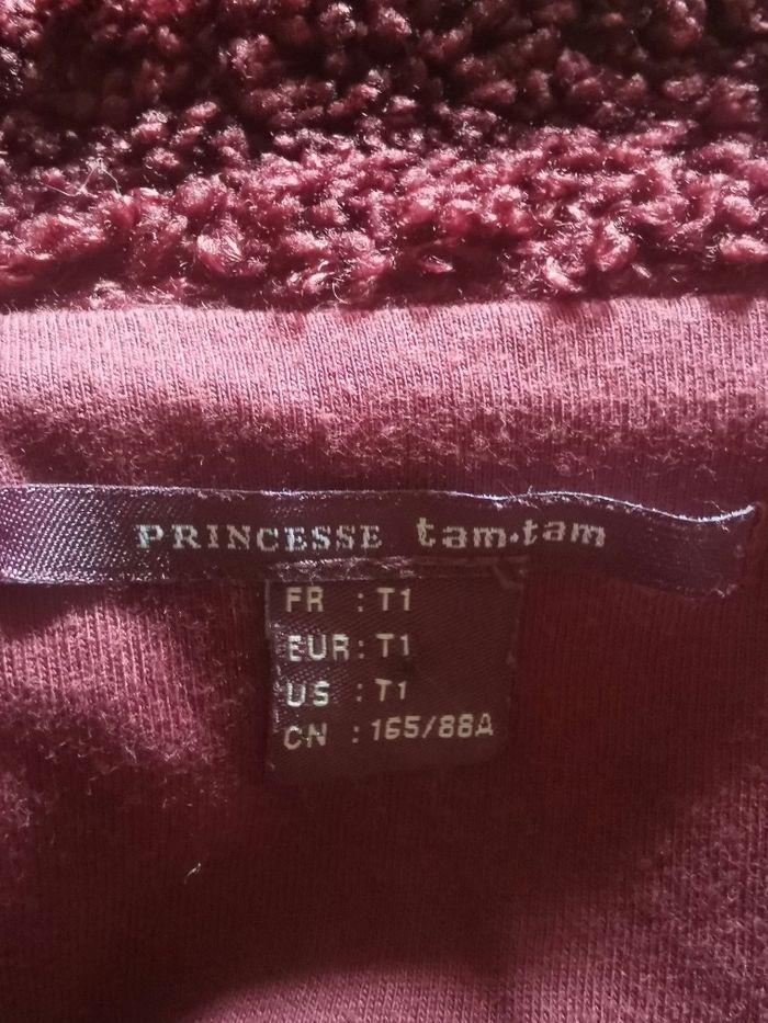 Bombers bordeaux Princesse Tam Tam T36 - photo numéro 5