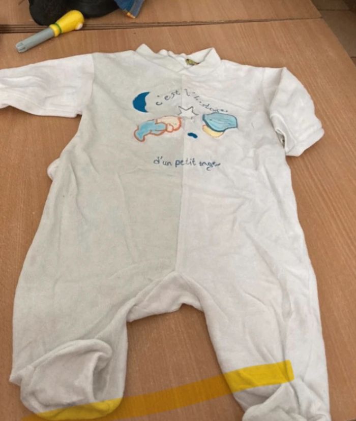 Lot de 11pyjamas velours taille 6 mois - photo numéro 7