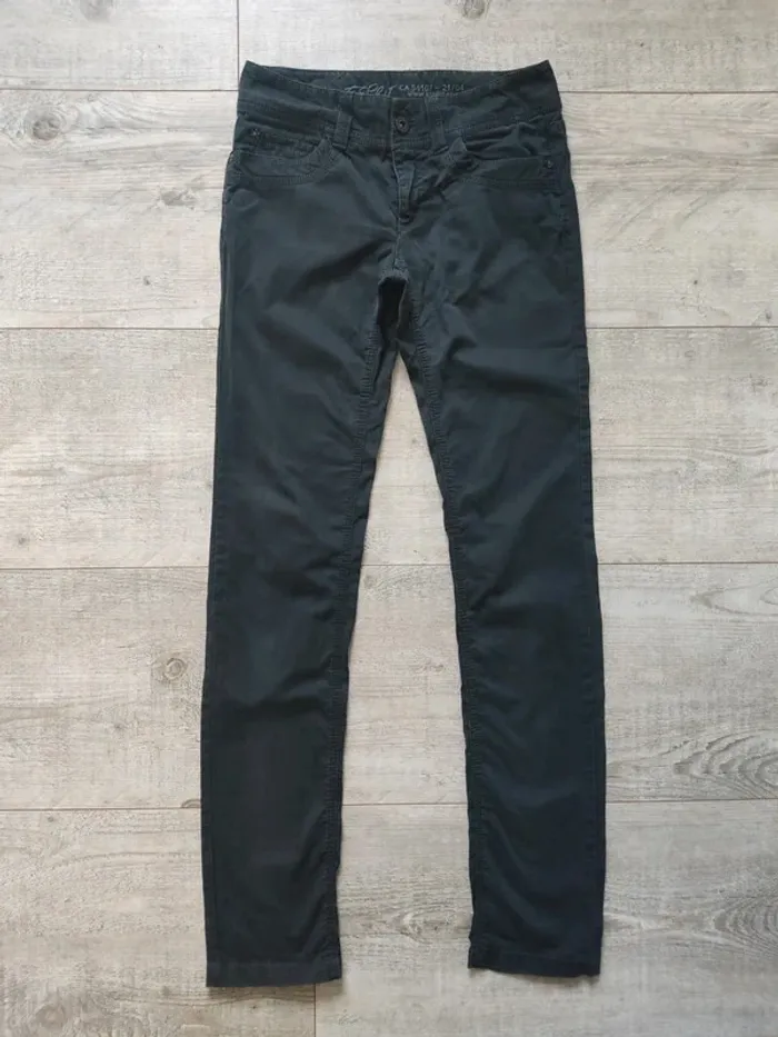 Jeans skinny stretch noir avec poches taille 36 Esprit