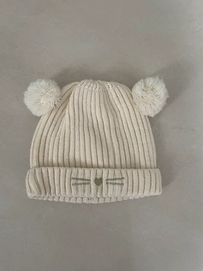 Manteau + bonnet bébé fille - photo numéro 2