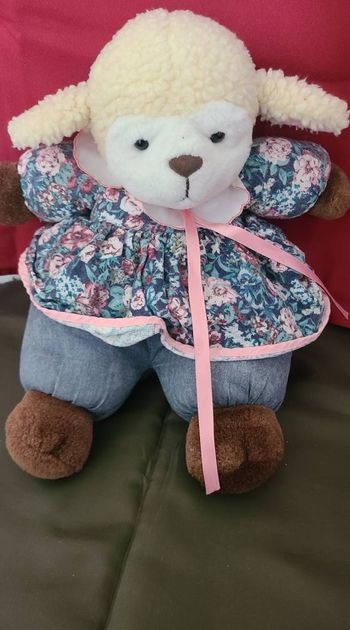 peluche vintage mouton jemini
