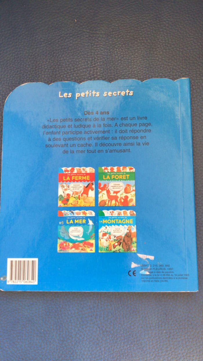 Livre les petits secrets de la mer - photo numéro 5