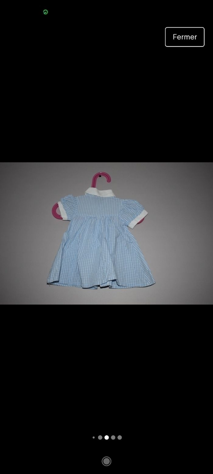 Lot de 3 robes 3 mois filles - photo numéro 5