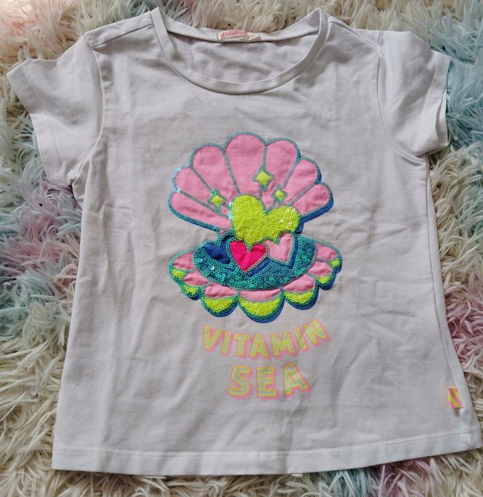 Tee shirt top 8 ans billieblush mode été - photo numéro 2