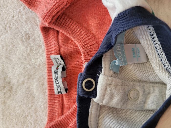 Lot de 4 pulls 9 mois garçon - photo numéro 6