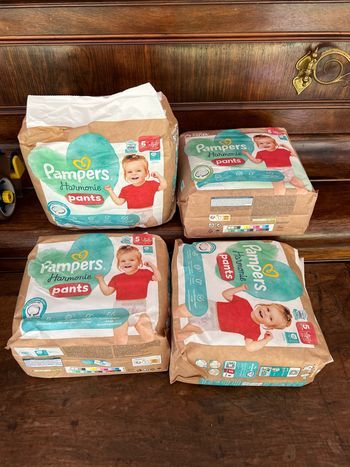 Couche taille 5 Harmonie pants Pampers : 108 pants culottes (4*27)