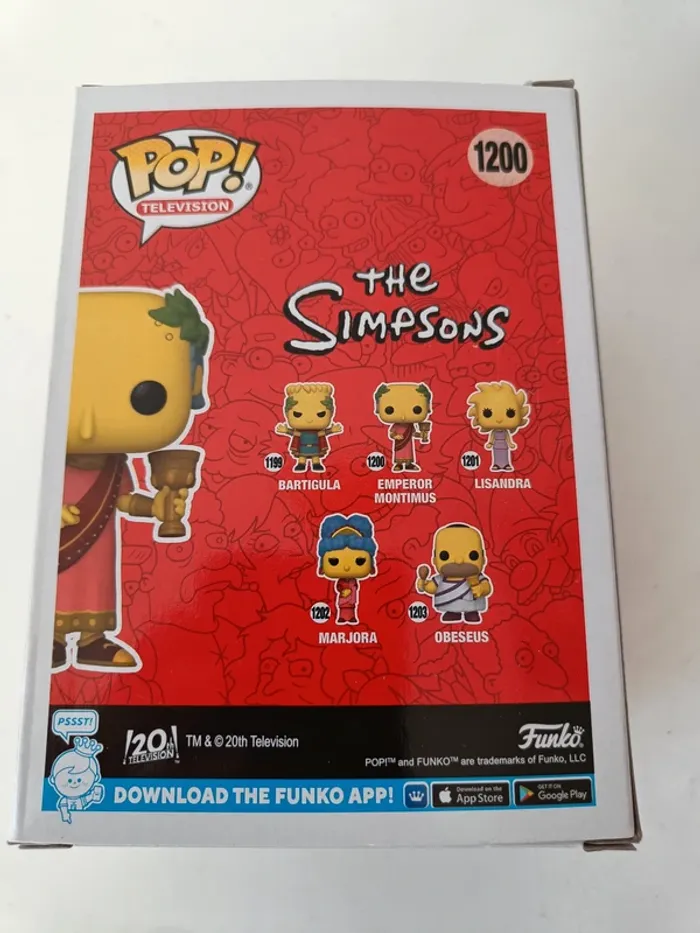 Funko Pop! Animation: Simpsons - Mr. Burns - Emperor Montimus - The Simpsons - photo numéro 3