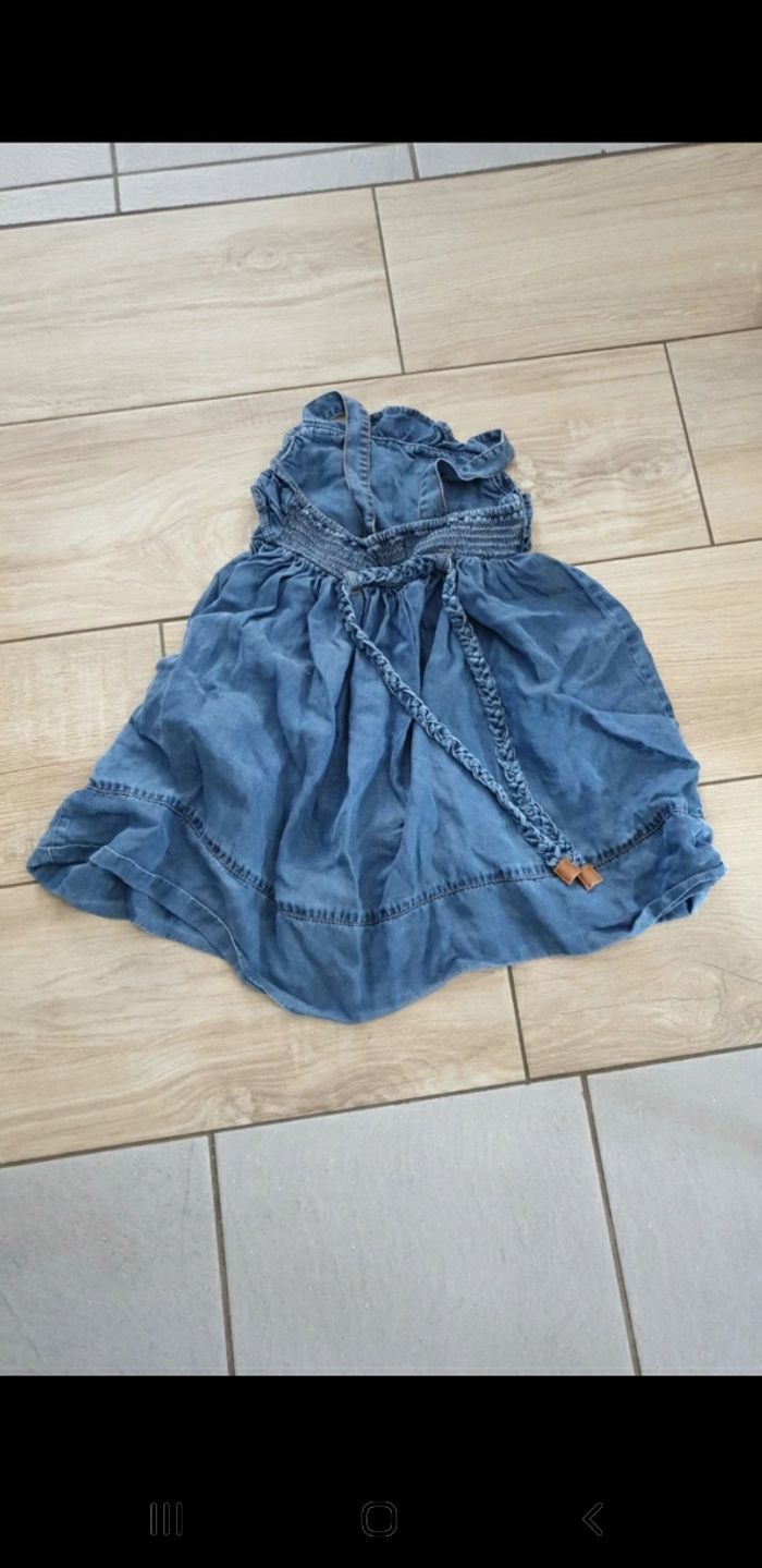Robe jeans souple fille 8 ans - photo numéro 4