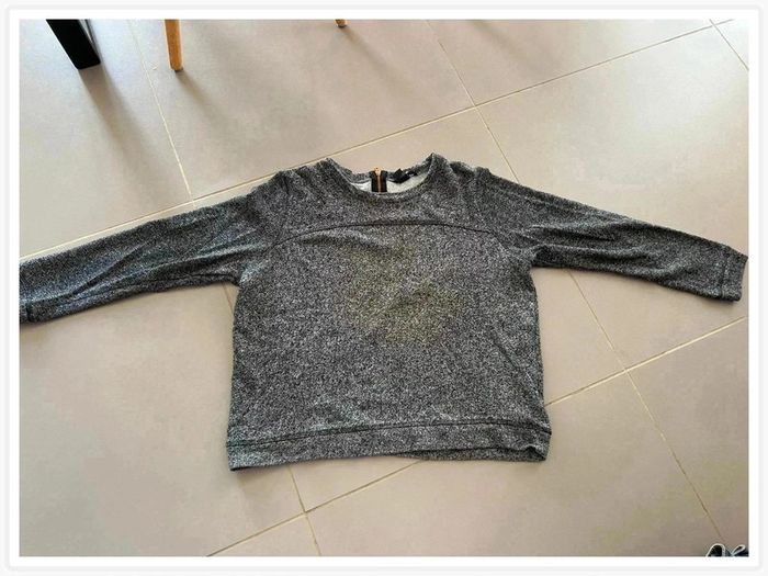 Haut manche longue sweat-shirt L, h&m - photo numéro 2