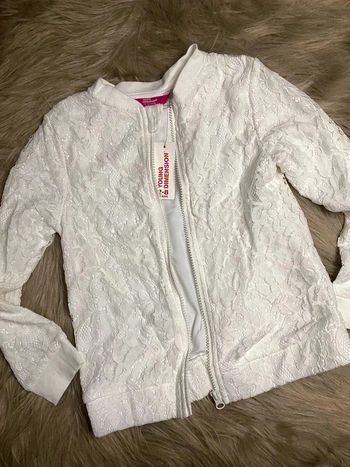 Veste blanche dentelle neuve