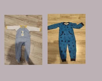 Lot pyjamas légers bébé garçon 86cm In Extenso