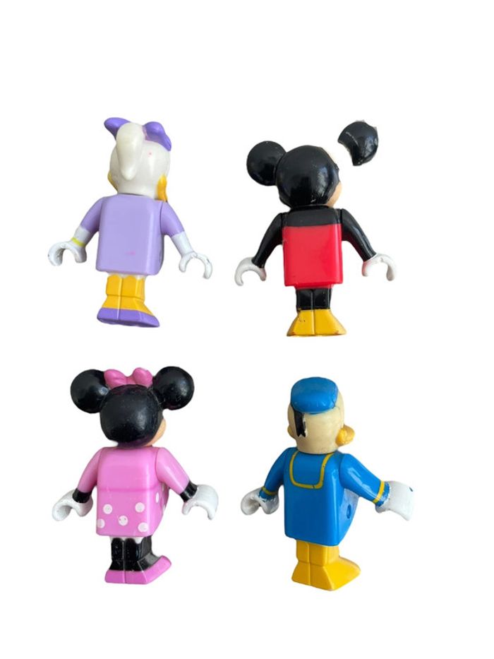Lot de 4 figurines Disney Mickey Brio - photo numéro 2