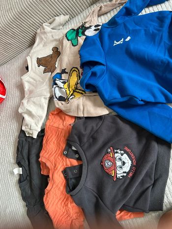 Lot de 6 sweat 12 mois
