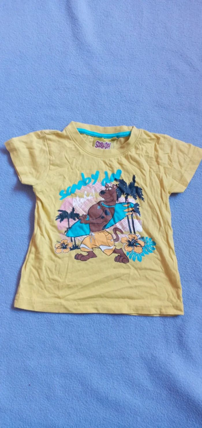 Tee-shirts Scooby-doo taille 18 mois