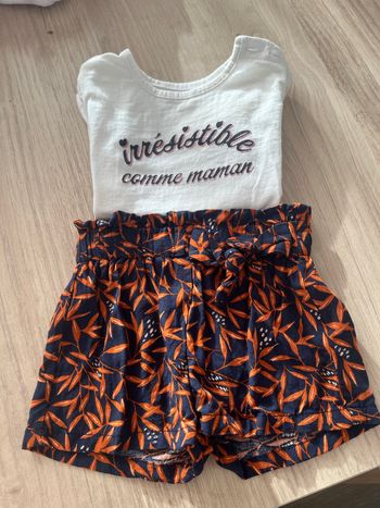 Ensemble short tee-shirts