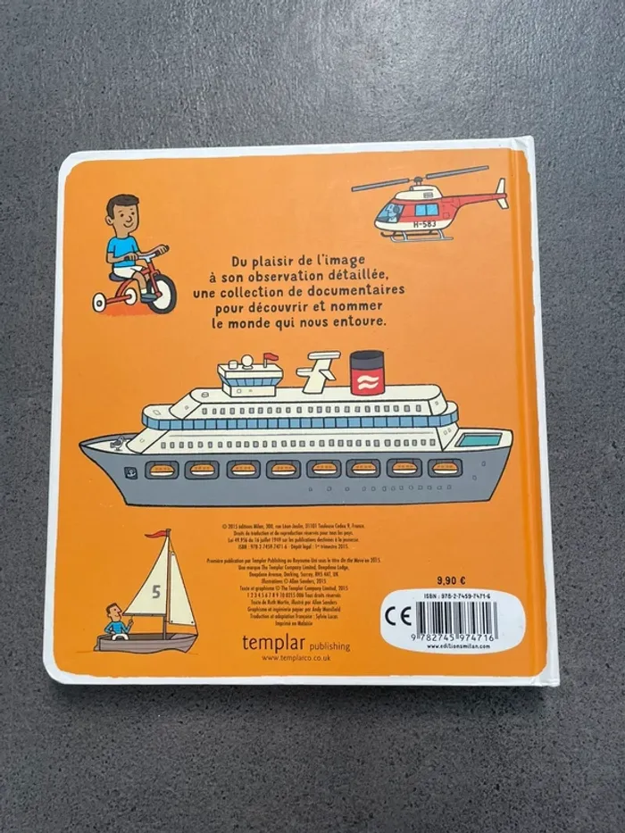 Livre cartonné Les transports cache-cache docs - photo numéro 2