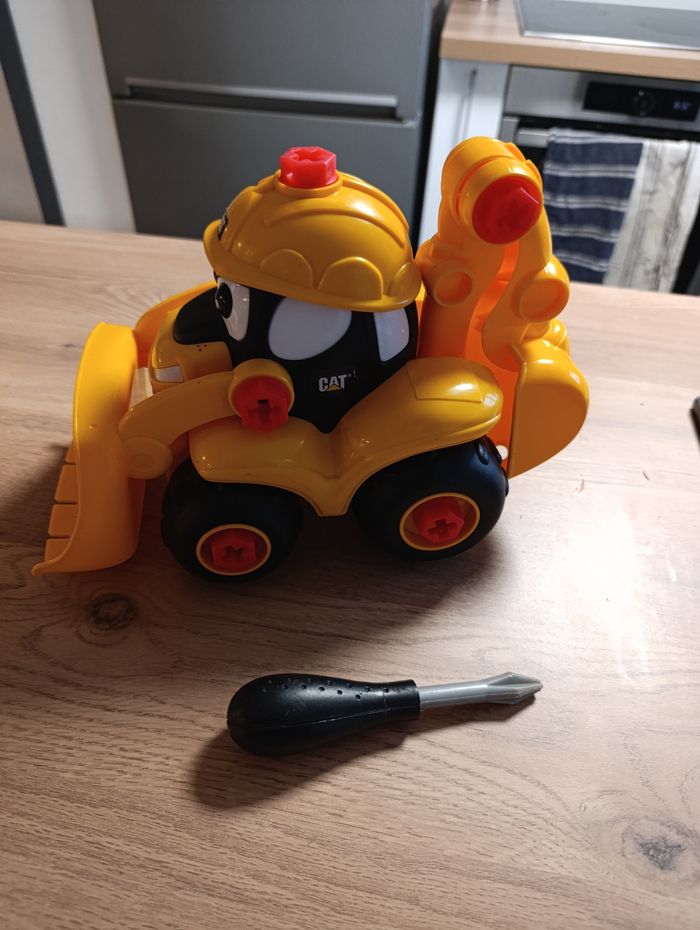 Tractopelle cat - photo numéro 2