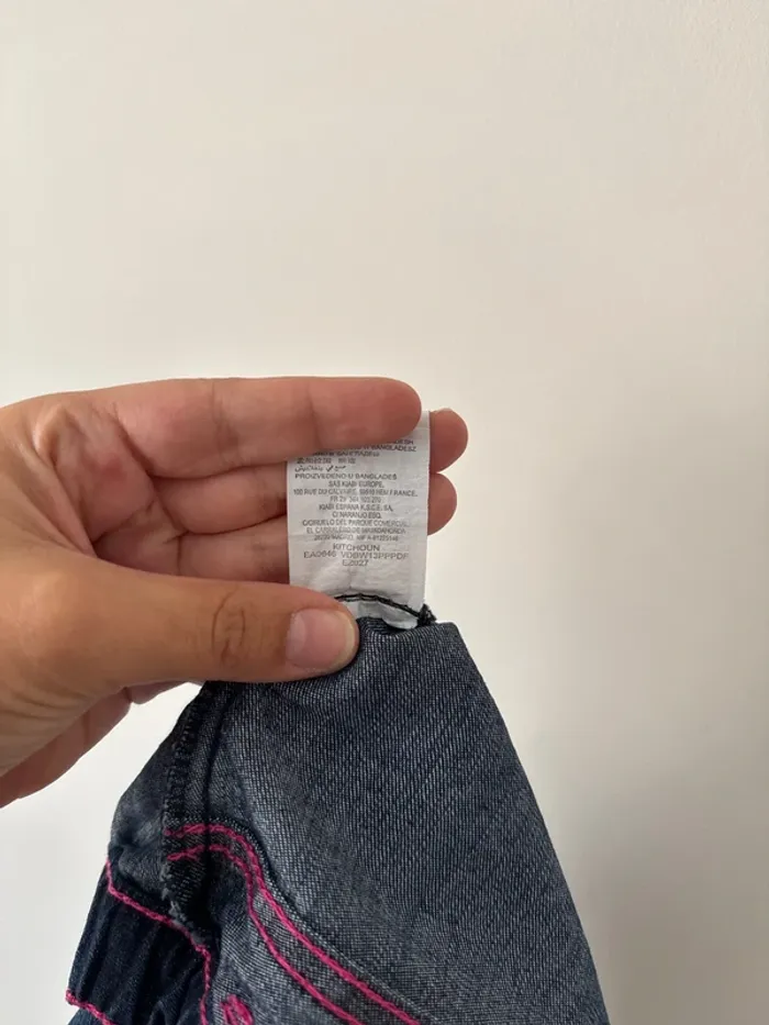 👖🌻jeans brut - bébé fille - 9 mois - très bon état - 71 cm - photo numéro 10