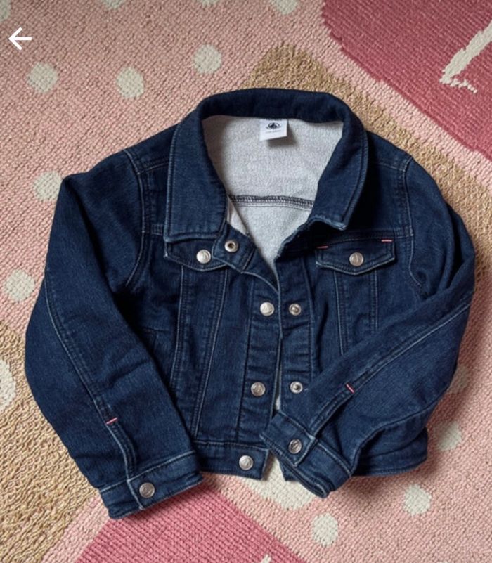 Veste en jeans petit bateau