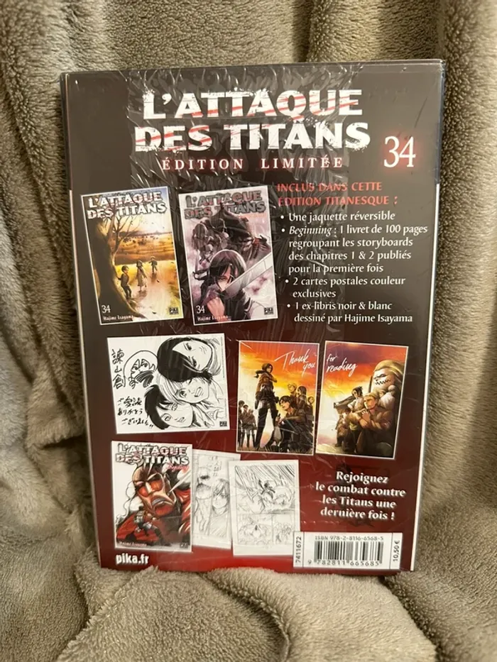 L’attaque des titans tome 34 - photo numéro 2