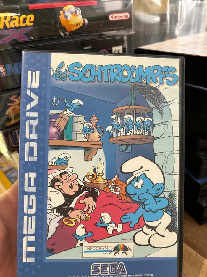 les Schtroumpfs - Sega Megadrive
