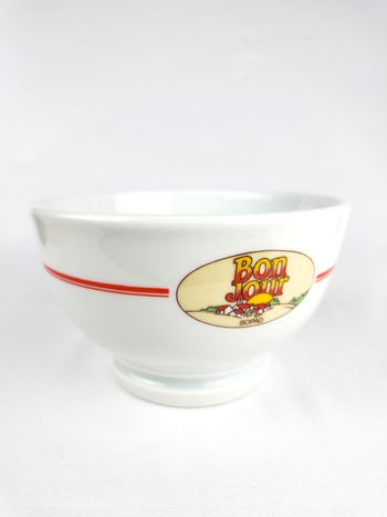 Bol Ancien Pillivuyt "Bon Jour" - Vintage 🇫🇷