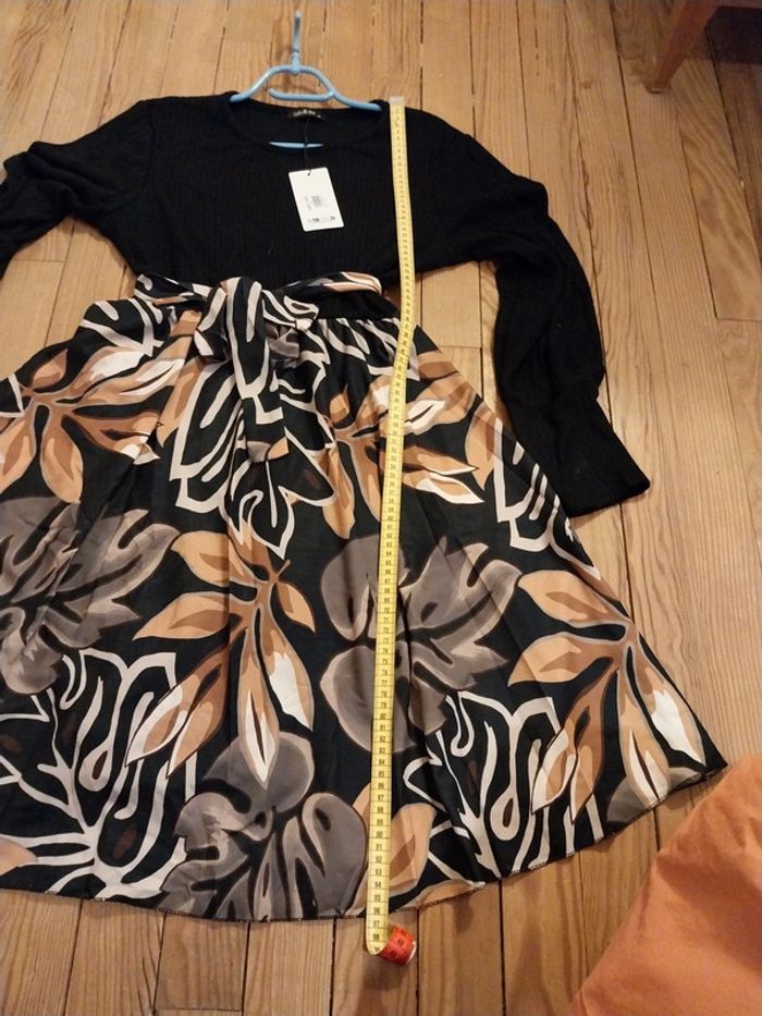 Robe bi-matiere Jade&me (XL) - photo numéro 11