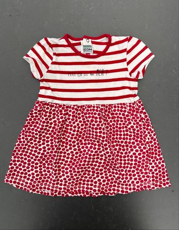 Robe manches courtes