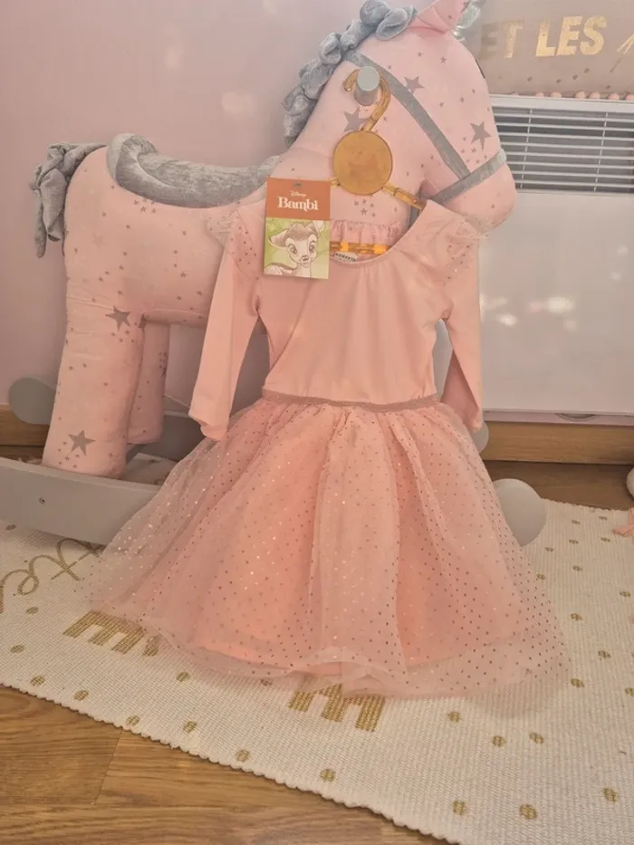 Magnifique robe disney bambi 104cm - photo numéro 2