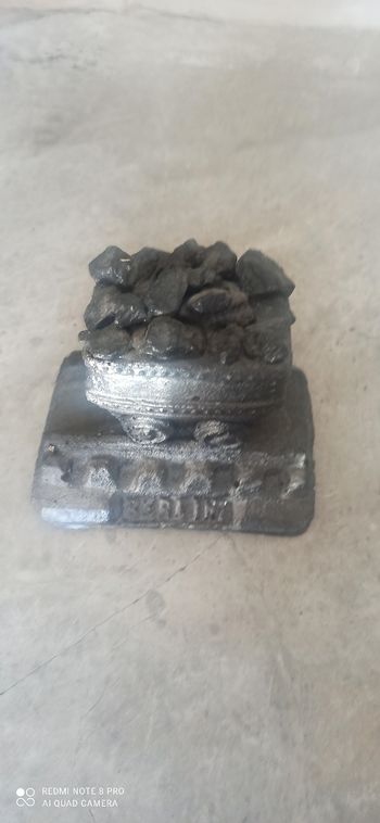 Decoration berline de charbon