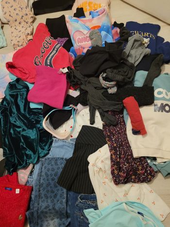 Lot de 50 pièces fille 10 ans et accessoires