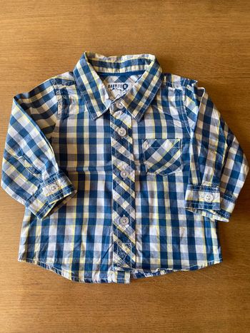 Chemise à carreaux
