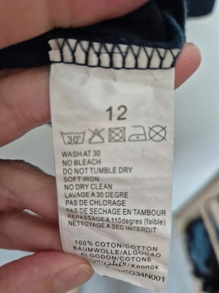 T-shirt Levi's longues manches garçon taille 12 ans - photo numéro 5