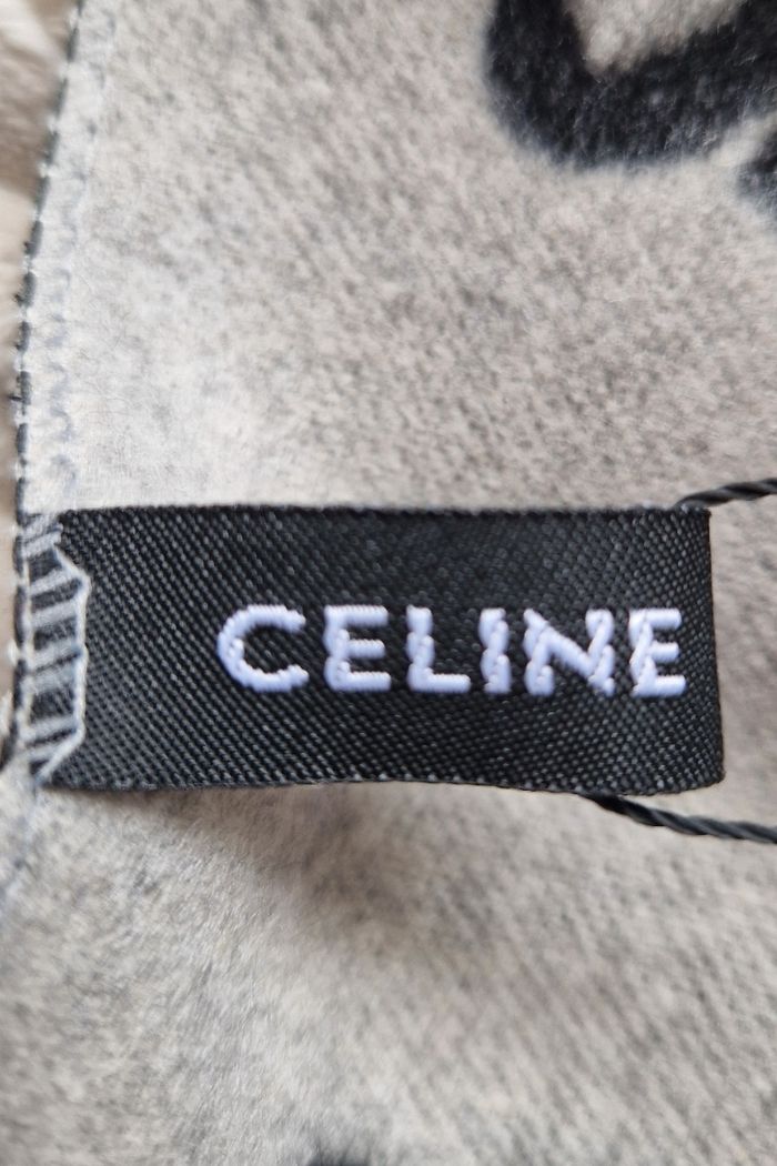 Écharpe noir Céline - photo numéro 4