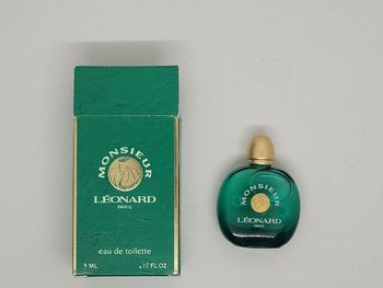 Miniature neuve de parfum pour collection MONSIEUR LEONARD