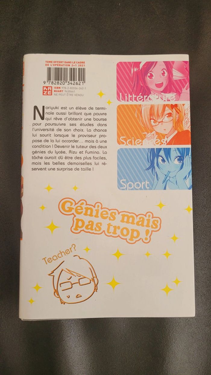 Manga Shonen Harem We Never Learn Kazé - photo numéro 3