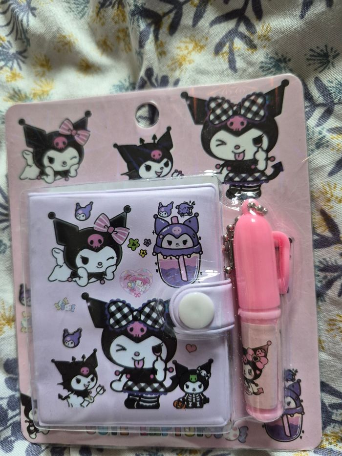 2 carnets kuromi hello kitty - photo numéro 4