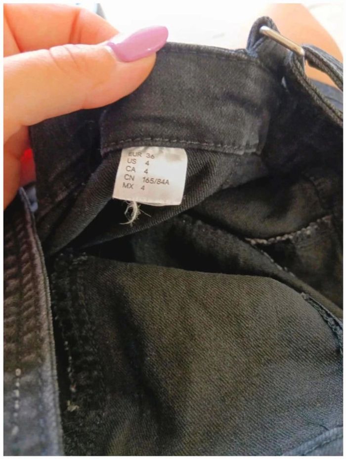 C39 robe jeans noir 36 - photo numéro 3