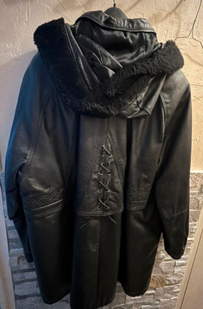 Manteau cuir - photo numéro 2